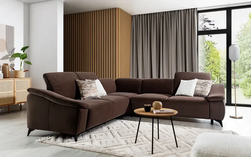 ENZO XL in a styled living room